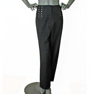 Alfani Size: 16W Sailor Pant Styled Black Laced Sides with Full Leg